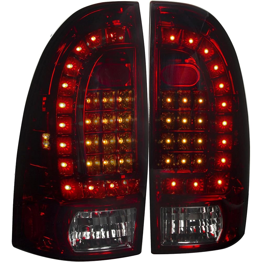 AJP Distributor Toyota Takoma Rear LED Tail Light Lamp Lamp Replacement Upgrade 2005 2006 2006 2008 2012 2012 2012 2014 2015 05 06 07 10 13 14 15 (Red Smoke)