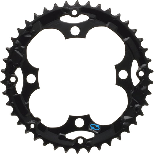 SHIMANO chain ring with spikes black Y1KN