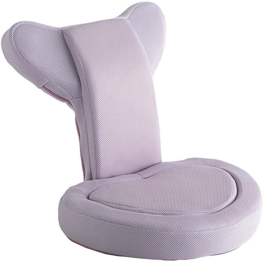 Tansu no Gen Chair Game Chair Memory Foam Mesh 14 Tier Gaming Chair Reclining Buddy Lavender 16210002(79451)