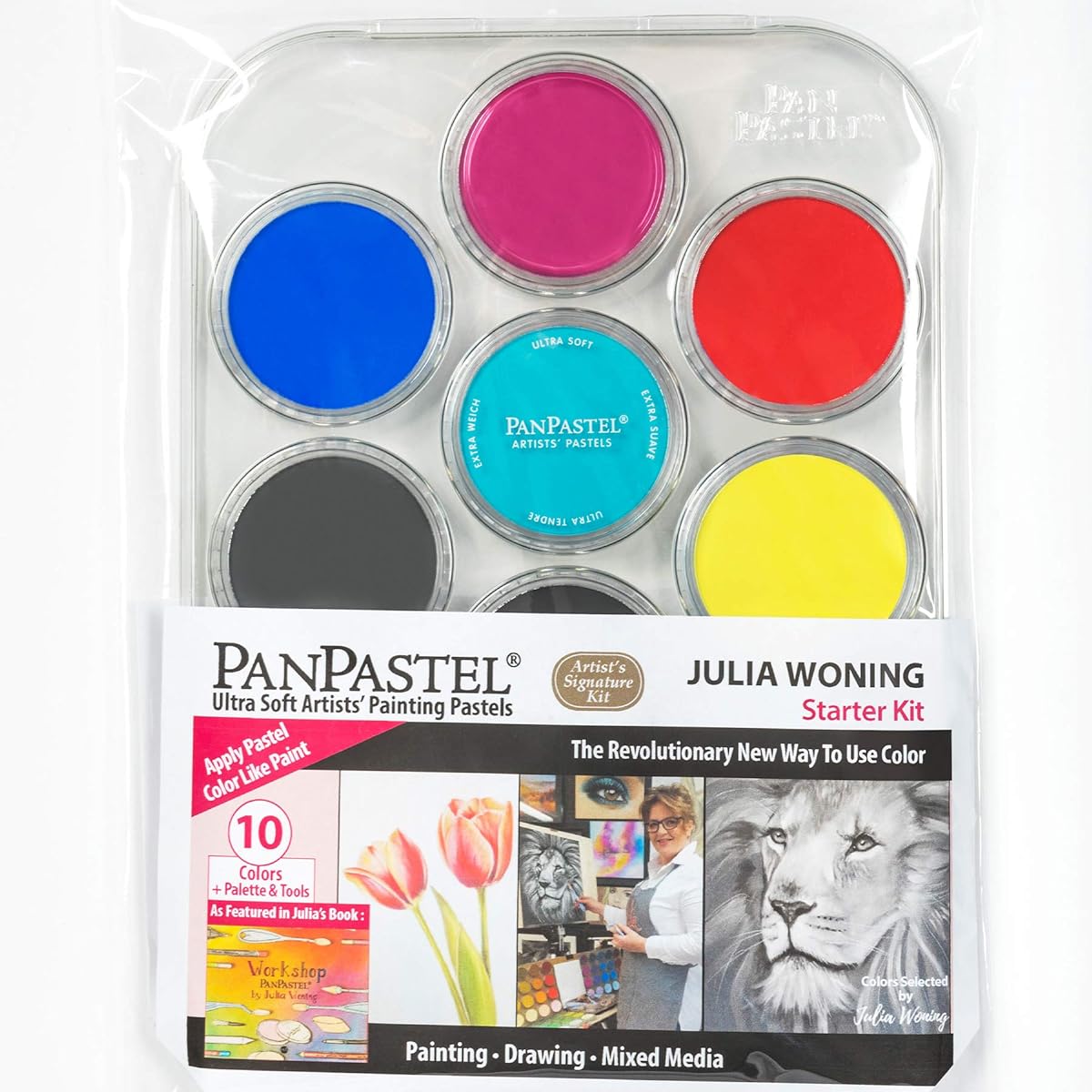 PanPastel 30086 Julia's Starter Kit 10 Color Set 318446
