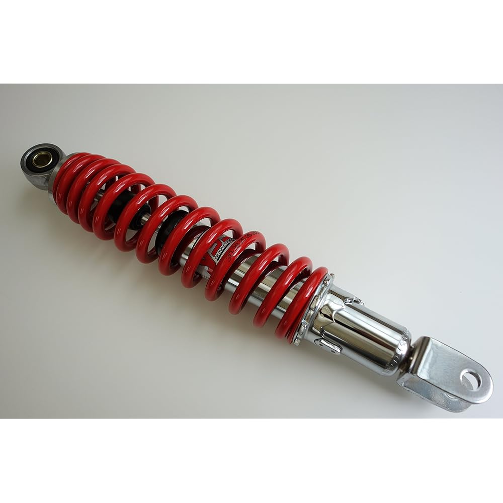 YSS Rear Suspension Address V125/G/S Chrome/Red 5 Stage Spring Preload V125-315-RED