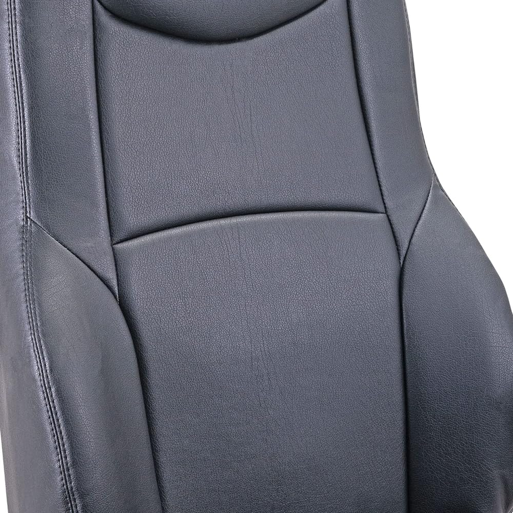 Miyabi Truck Supplies Truck Parts Truck Seat Cover Standard Seat Cover Driver Seat Only Black Five Star Giga (Year: R2/1~) TS-STI012B-BKR