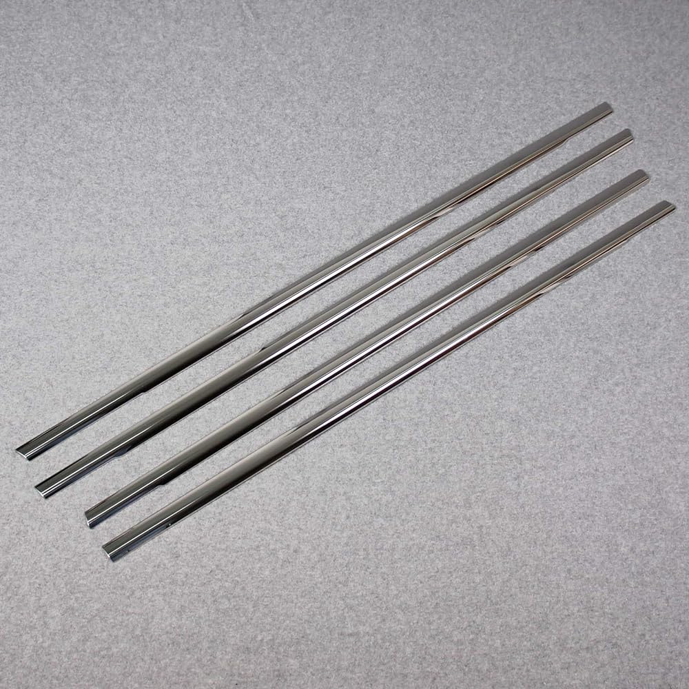 RUIQ Honda New Fit 4th Generation GR Series Exterior Stainless Steel Full Set Window Frame Trim Pillar Designed for Honda Fit