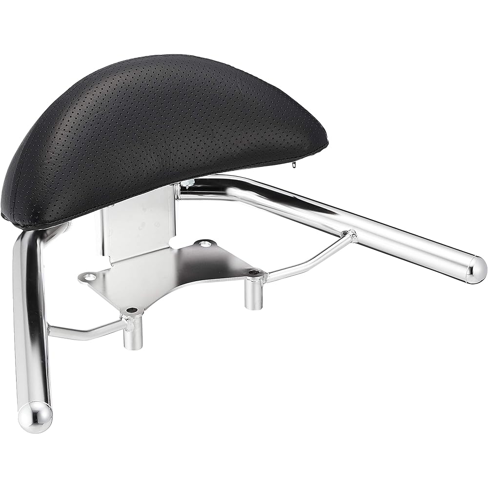 KITACO Backrest with Tandem Bar Type 2 φ25.4 PCX125 Stainless Steel Silver 80-652-14400