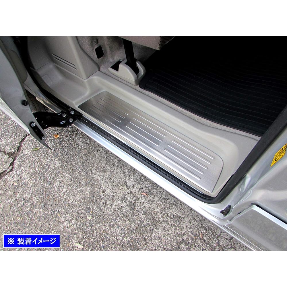 BRIGHTZ Every Wagon DA17W Stainless Entrance Mall [ENT-MOL-031] DA17 DA A17 17 Every Wagon Every Wagon Every Wagon Every Wagon Every Every Wagon Every Side Sill Scuff 25091 25091