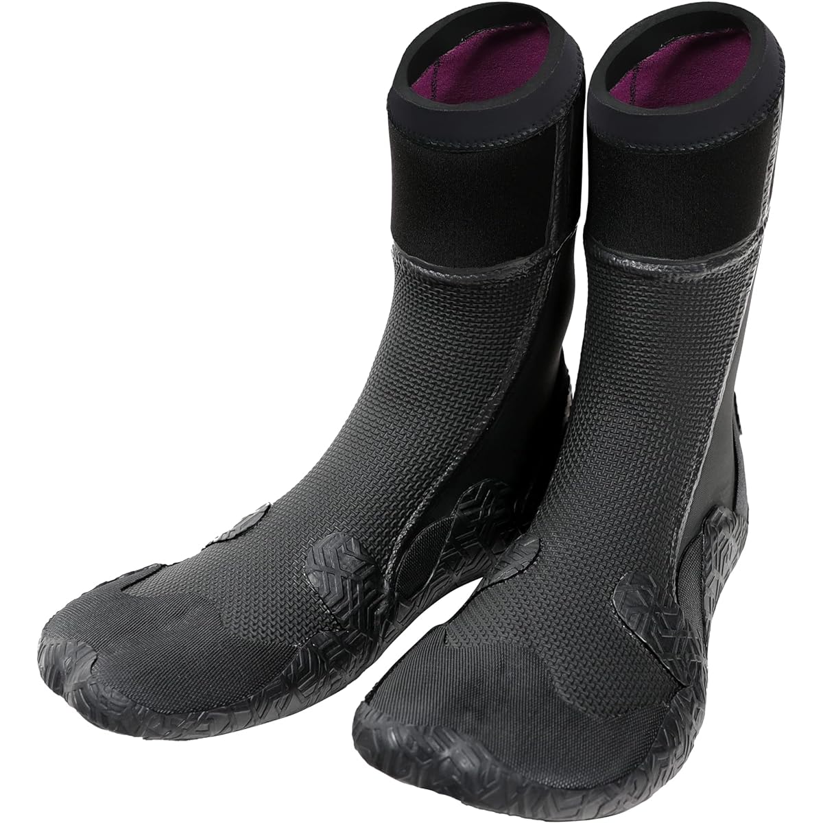 FELLOW Surf Boots 5mm Thermal Fleece Lining Men's Women's Surfing Boots Winter Japanese Standard SUP Semi-Dry Wetsuit