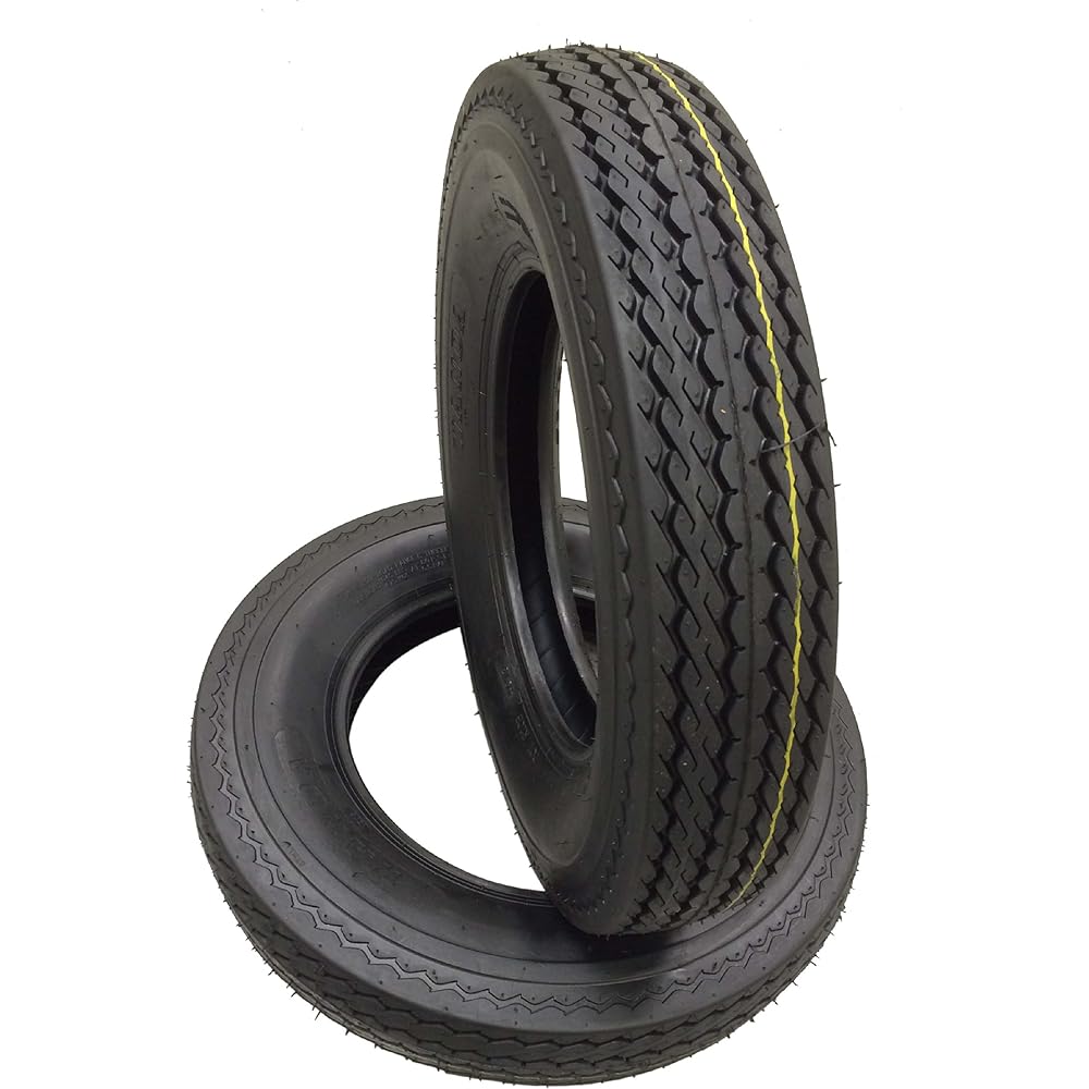 2 New Hightway Boat Motorcycle Trailer Tires 4.80-12 6pr Load Range C - 11031