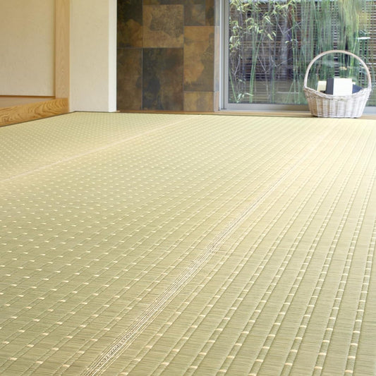Fukuoka Prefecture Traditional Craft Kakegawaori Hanagoza Kitcho Natural 3 tatami mats (174 x 261cm) HGW582900