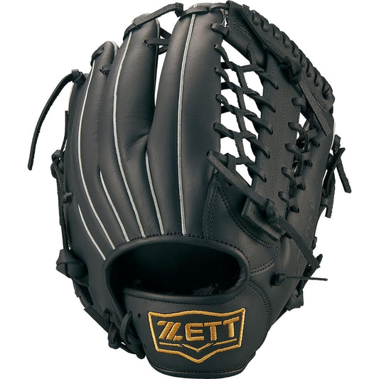 ZETT Soft Baseball/Softball Glove Litex All-Round Left Throwing Black (1900) Size: 5 BSGB3910A