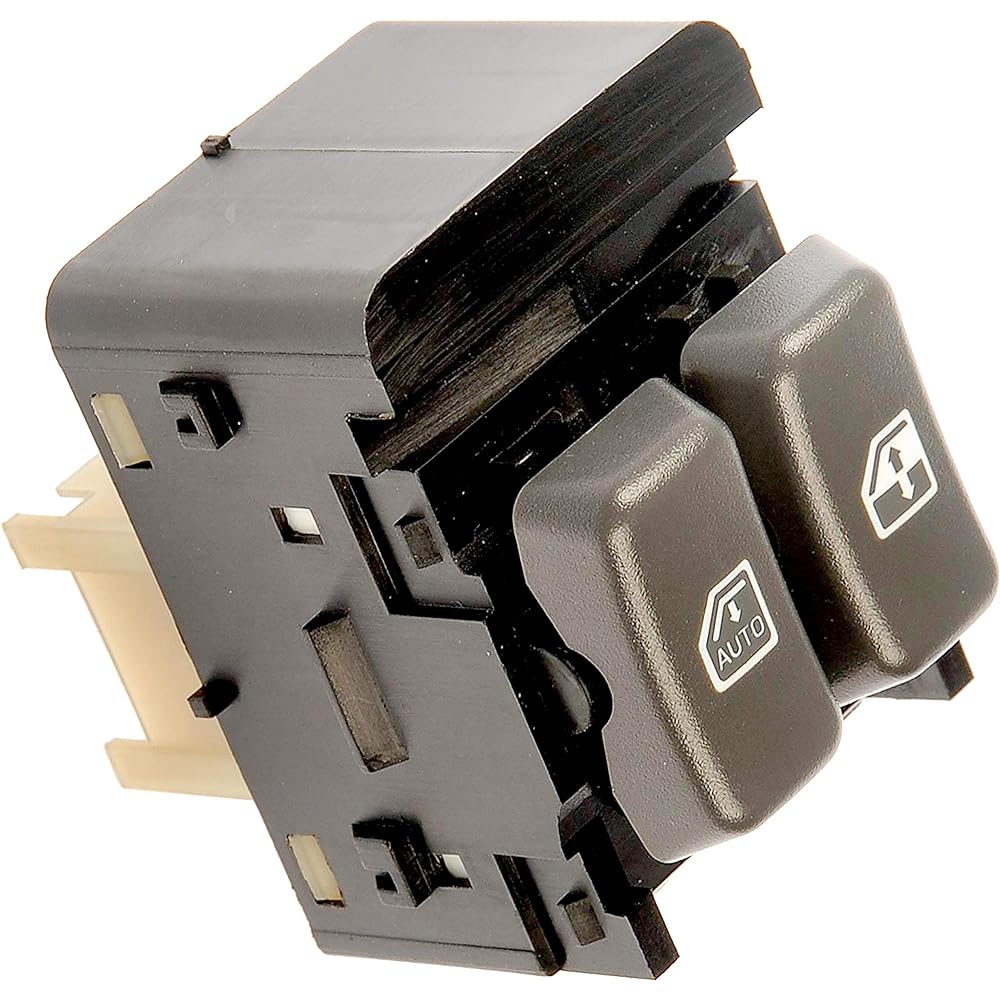 APDTY 012199 Power Window Switch Front left driver seat side 2001-2002 Chevrolet Express or Savana 1500 2500 3500 Van (Substitute for 19244662, 15047832)