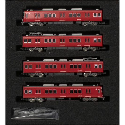 Green Max N gauge Meitetsu 6500 series 1st car, 6504 formation, 2 marker lights, additional 4-car formation set, no power 31532 Railway model train