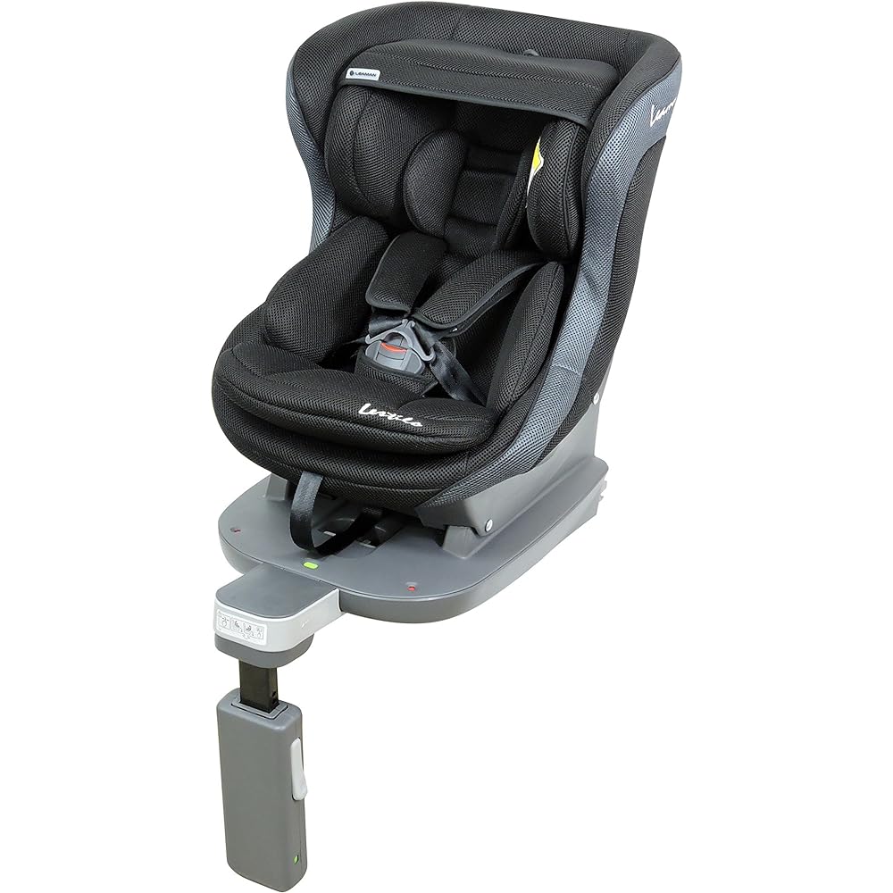 LEAMAN ISOFIX Fixed Child Seat Newborn to 4 years old Restilo ISOFIX Black 0 months~