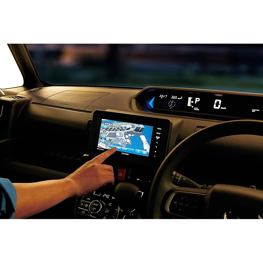 ECLIPSE Car Navigation 7-inch Wide AVN-LS02W 32GB Full Seg + 1 Seg VICS WIDE CD DVD Bluetooth DENSO TEN