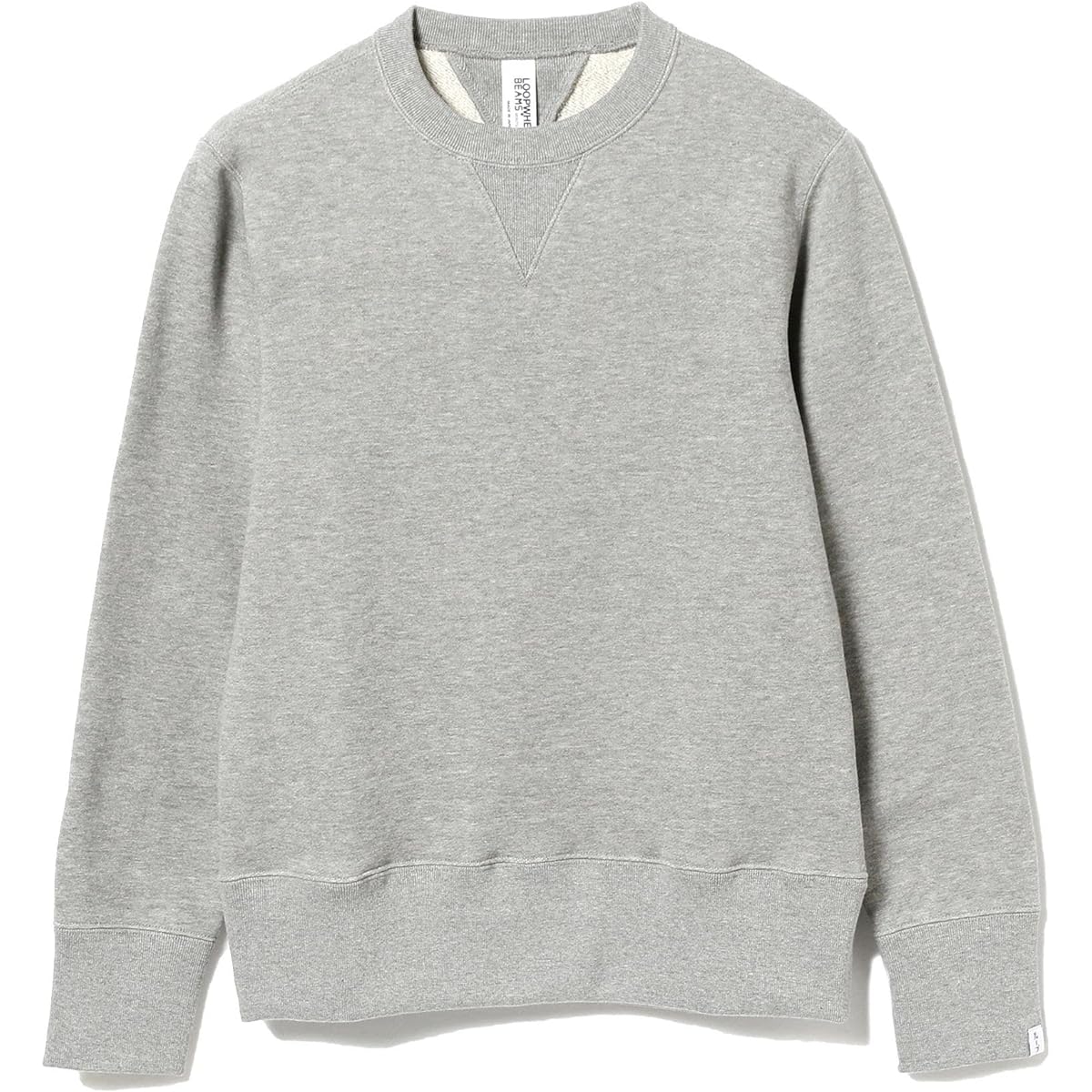 [BEAMS 100 Famous Products] (BEAMS Plus) BEAMS PLUS/Sweat LOOPWHEELER × BEAMS PLUS Custom Made Athletic Crew Neck Sweat Men's