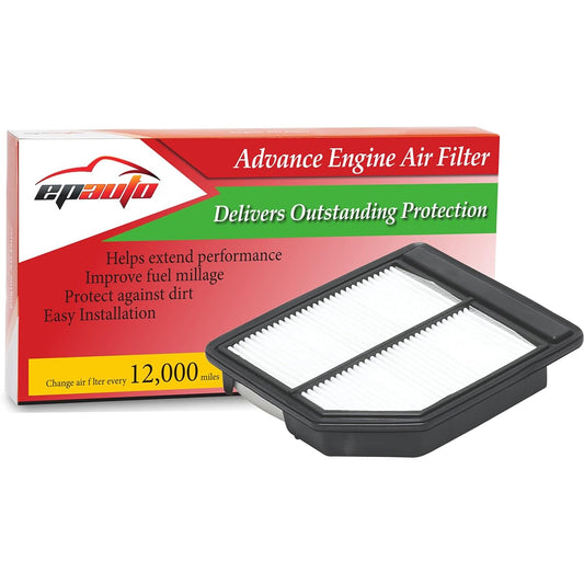 EPAUTO GP165 (CA10165) Replacement Honda Extra Guard Rigid Panel Engine Air Filter Civic (2006-2011) Companion Cabin Air Filter: CP134 (CF10134)