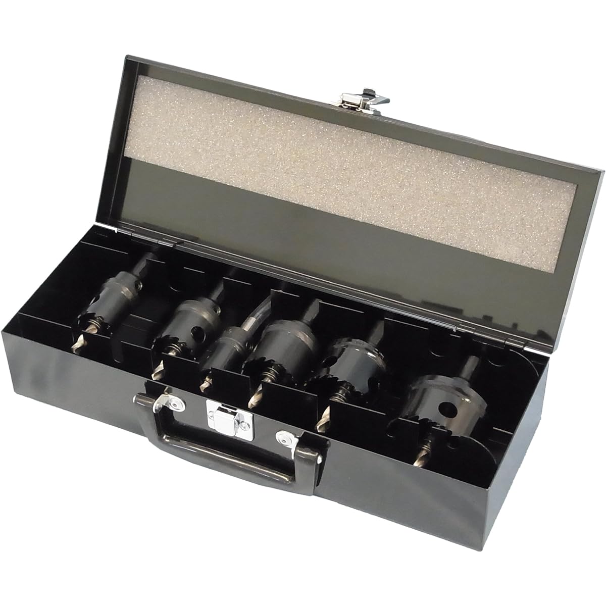 unika HSS High Speed Hole Saw Tool Box Set HSS TB-10
