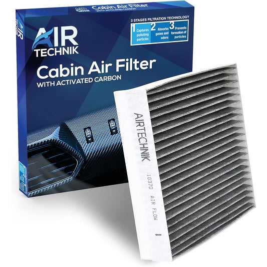 AirTechNik CF10370 Ford Mustang Replacement Premium Cabin Air Filter Activated Carbon