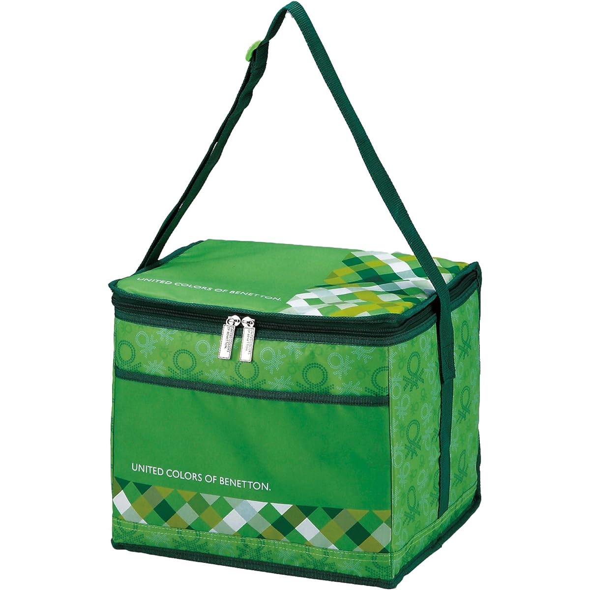 BENETTON Cooler Bag 15L Check/Green MA-5373