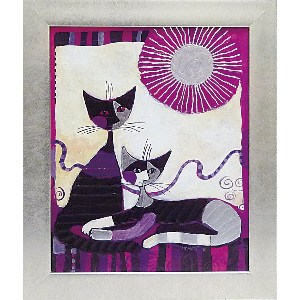 U-Power Art Frame/Animal Multi External size: W50 x H60cm