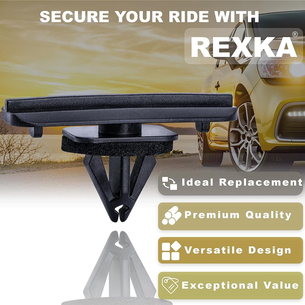 REXKA Fender Flare Molding Clip (rear part) JEEP 5189181-AA Commander 2006-2010 (20 packs)