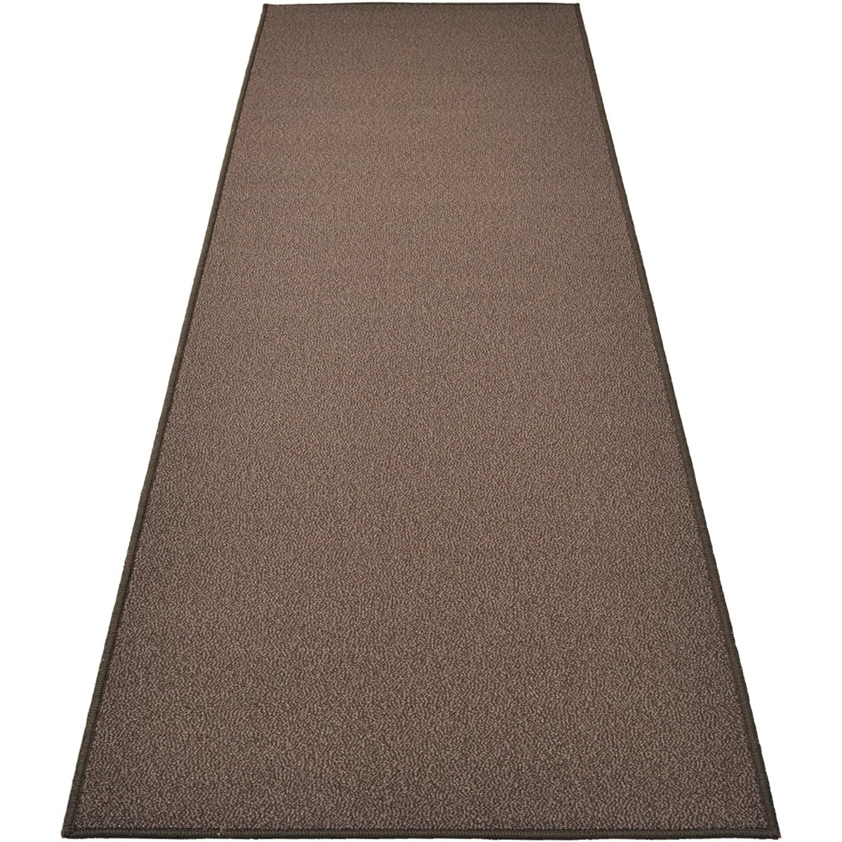 NBL Perfect kitchen mat to choose from, flame retardant, water repellent, non-slip, dark brown, 75 x 180 cm