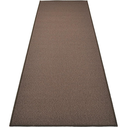 Corridor mat, water repellent, non-slip, 80 x 460 cm, dark brown, 153101119JW99