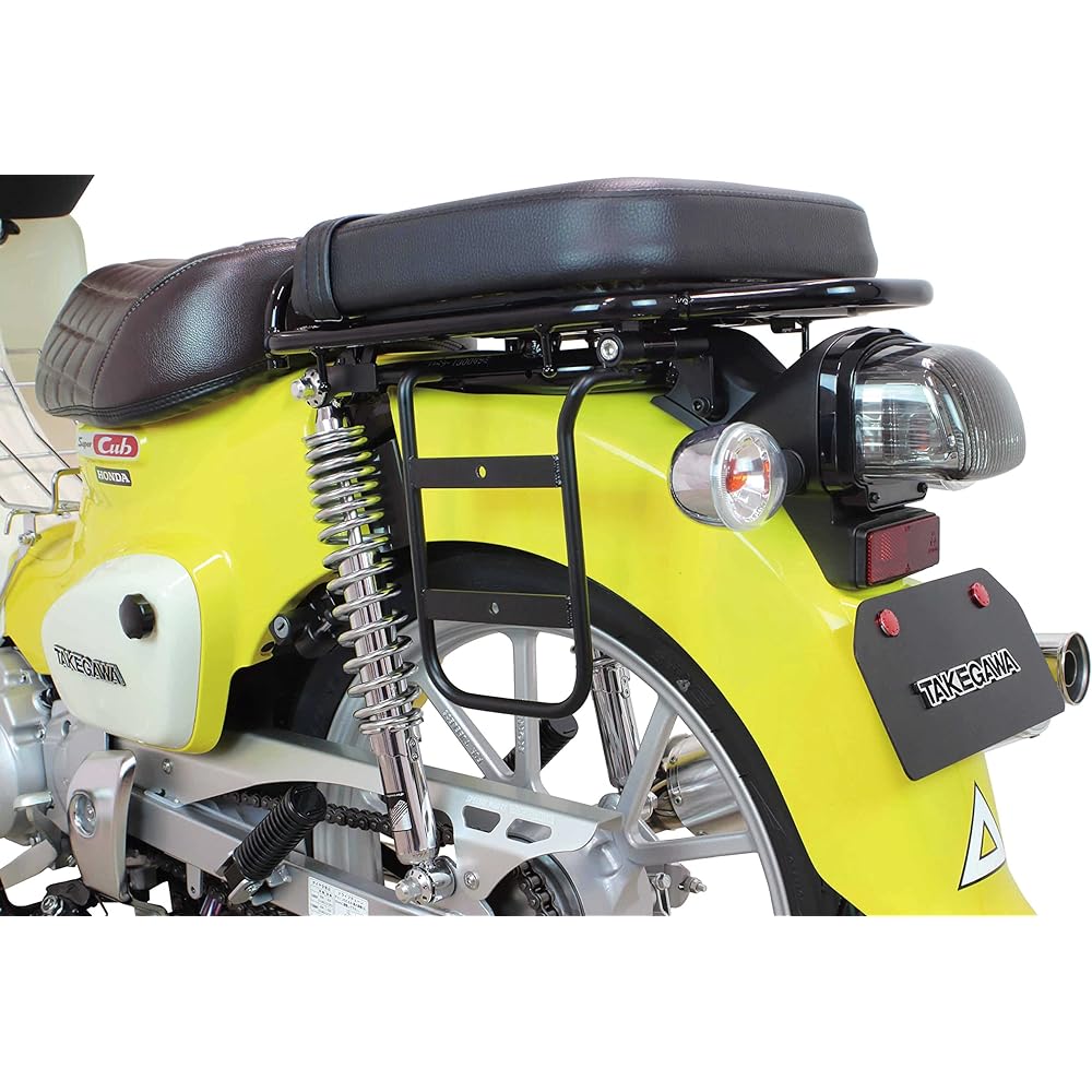 Special parts TAKEGAWA Side bag support L (left when riding) Black Super Cub/Cross Cub 09-11-0319