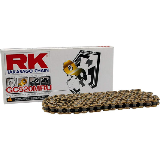 RK Drive Chain GC520MRU 110L Lightweight Gold Chain GC520MRU 110L
