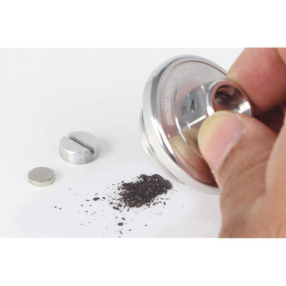 Special parts Takegawa aluminum drain bolt with neodymium magnet silver Super Cub 50/90/110/110 Pro PCX TODAY DIO110 etc. 02-09-0006