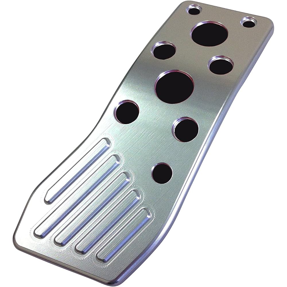 NEOPLOT Pedal Cover Accelerator Pedal NEO NP70111 Accelerator Pedal for Operability TOYOTA86/SUBARU BRZ/WRX/Levorg/Impreza/Legacy/Forester etc. Silver