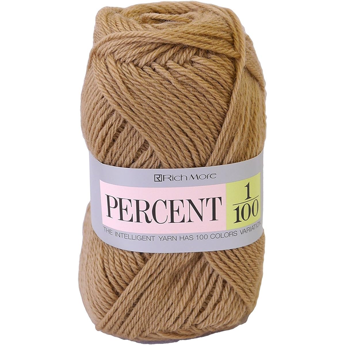 Hamanaka Richmore Percent Wool Thick Col.84 Brown 40g Approx. 120m 10 Ball Set 017