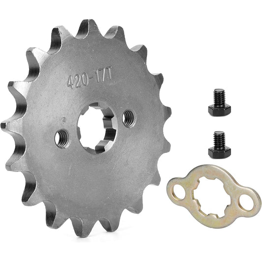 WINGSMOTO Sprocket Front 420-17T 17mm Motor ATV Dart Bike