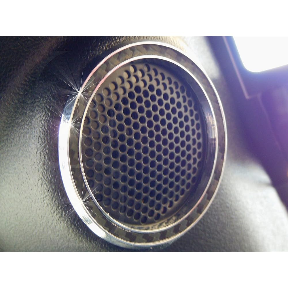 mut-Daihatsu Copen A-pillar tweeter ring (carbon)