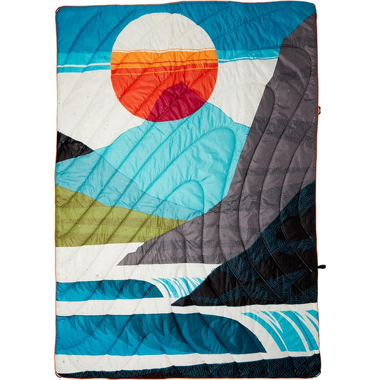 [Rampuru] Blanket ORIGINAL PUFFY Salt MT AIR-Erik ABEL [Plane]: 133 x 191 cm [Pack]: 18 x 41 cm