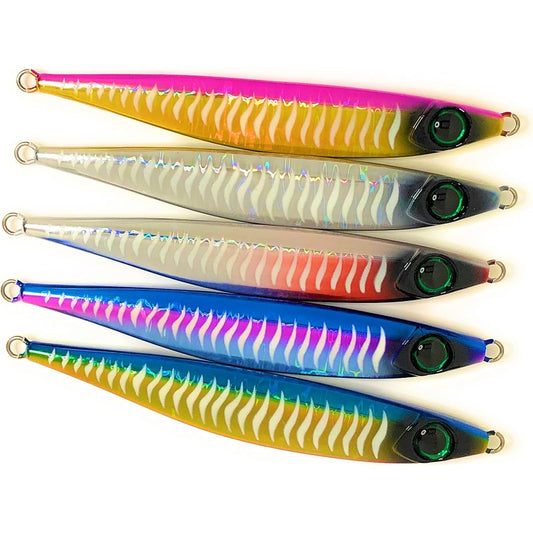 Great Ocean Real Bait 40g60g80g100g (5 pieces) Metal Jig Set