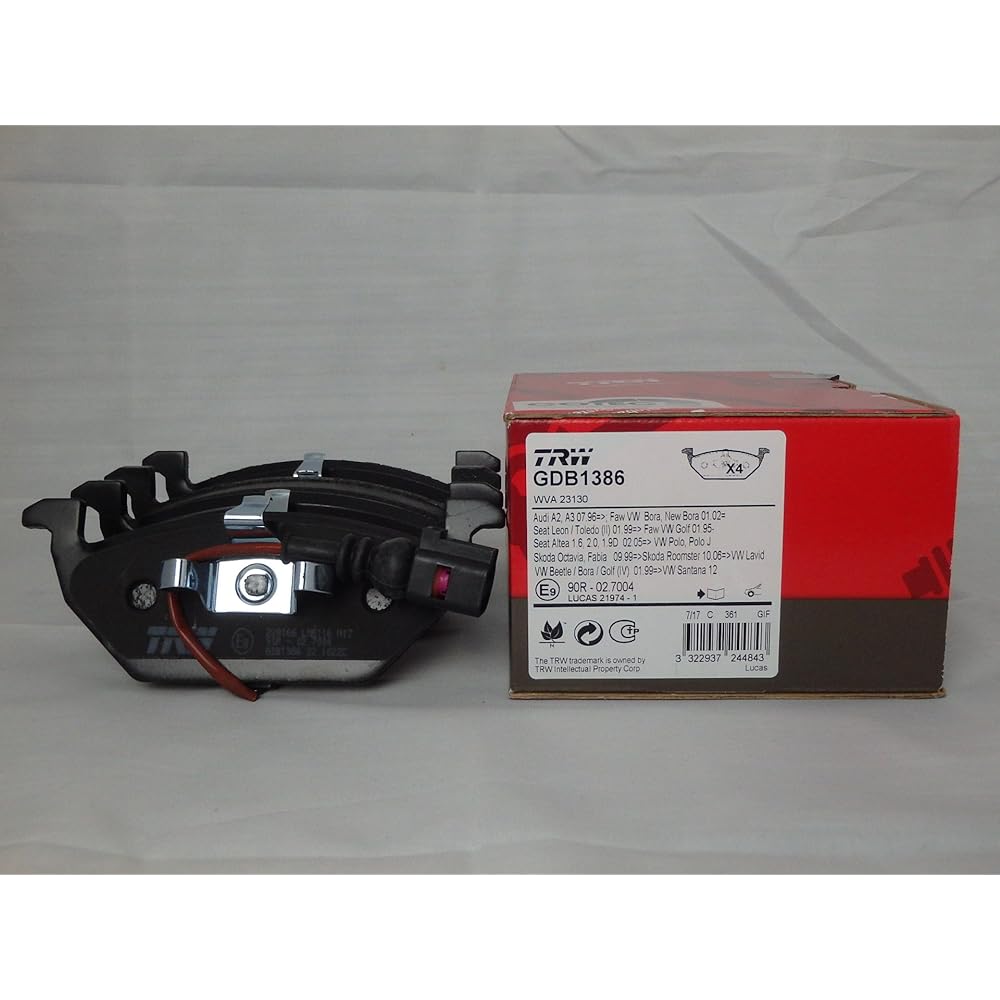 TRW Brake Pads Front Left & Right Set VW Golf 4 New Beetle GDB1386