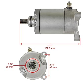 Caltric Starter Polaris XPLORER 500 499CC engine 1997