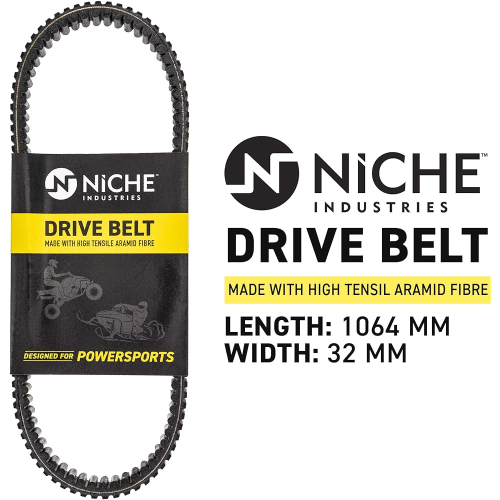 Niche Drive Belt 3211169 2014-2019 Polaris Ace 500 Ranger Crew 570 Sportsman