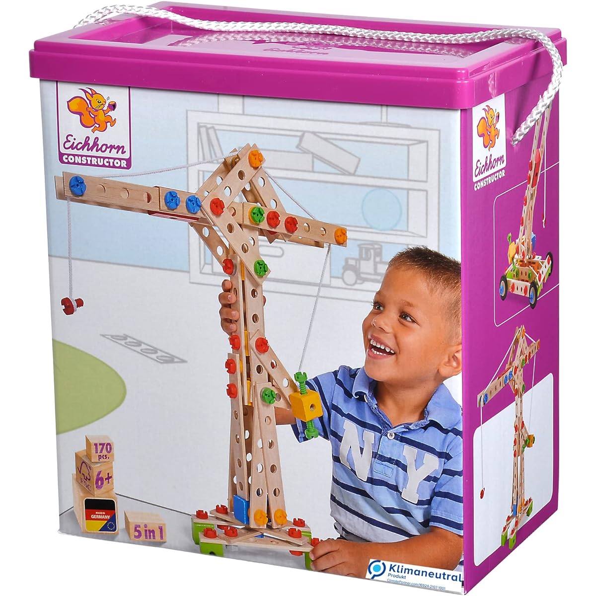 Eichhorn Simba Bornelund Eichhorn Creative Set 170 Pieces Ages 6 and Up EH39097