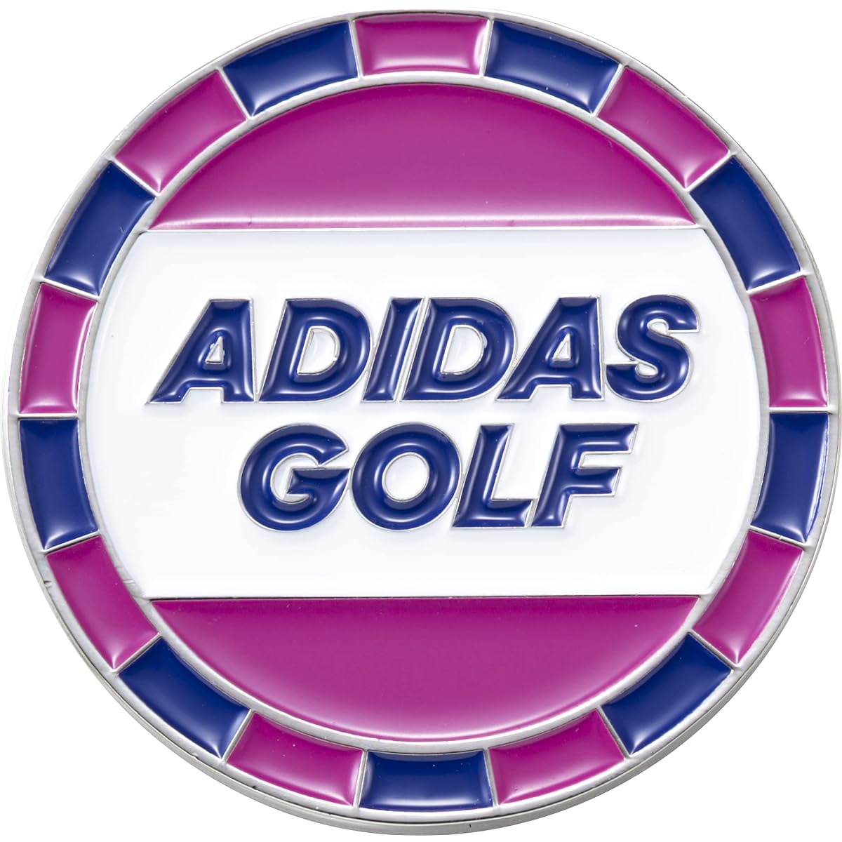 [Adidas Golf] Golf Marker Twin Marker LucidBlue/LucidFuchsia/White