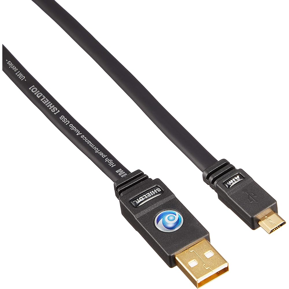 AIM SHIELDIO Series Audio USB Cable (A-MicroB) 1.5m UM1-C015