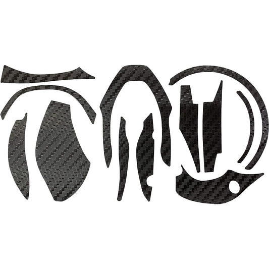 2929Works 17 Engetsu carbon style custom decal armor -yoroi- scratch prevention scratch protection bait reel custom