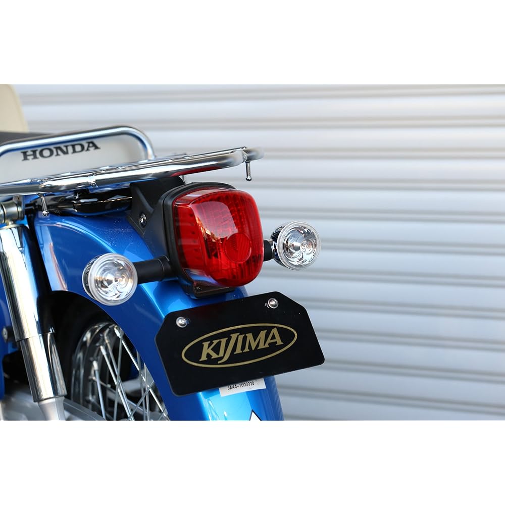 Kijima Motorcycle Turn Signal Lens Clear Turn Signal Lens Set (2 Pieces) '18~Cub 110/Pro Cross Cub Mimic Valve Specification HONDA 217-4449