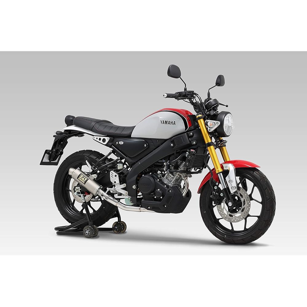 YOSHIMURA Full Exhaust XSR155 (19: Thailand Specification) Cyclone Government Certification Mechanical Bent GP-MAGNUM Stainless Steel Cover YOSHIMURA 110A-315-5U50