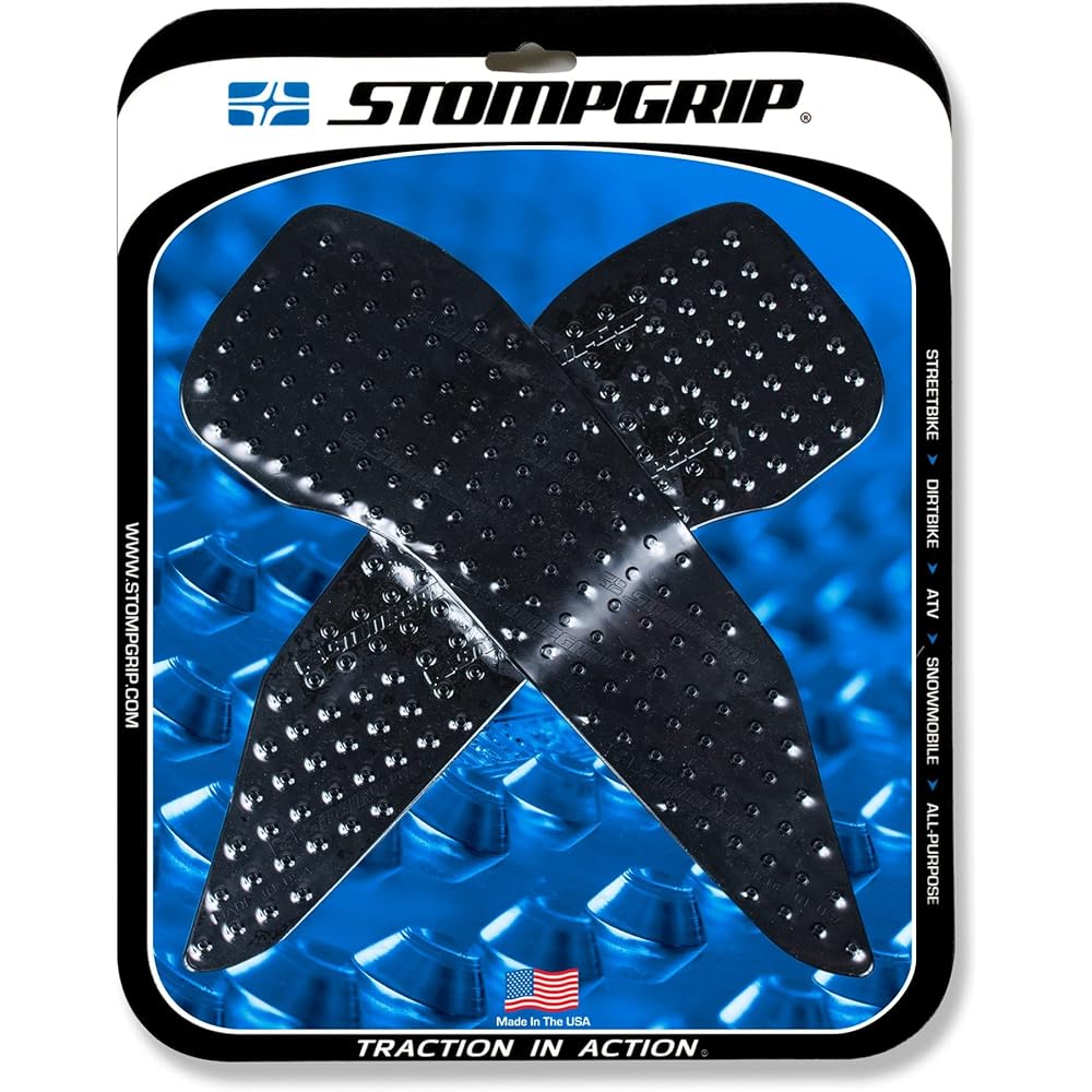 STOMPGRIP Traction Pad Tank Kit VOLCANO Black CRF1000L Africa Twin(16) 55-10-0132B