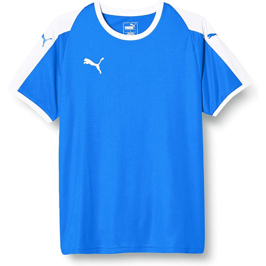 [PUMA] Men's Short Sleeve T-Shirt Soccer Training LIGA Game Shirt