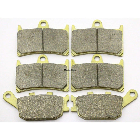 Master Chen Front Rear Brake Pad Brake Pad Yamaha YZF R1 2004-2006 - YZF R6 600 2008-2016 - YZF R6S 2006-2009 FA252F FA174R MC0122