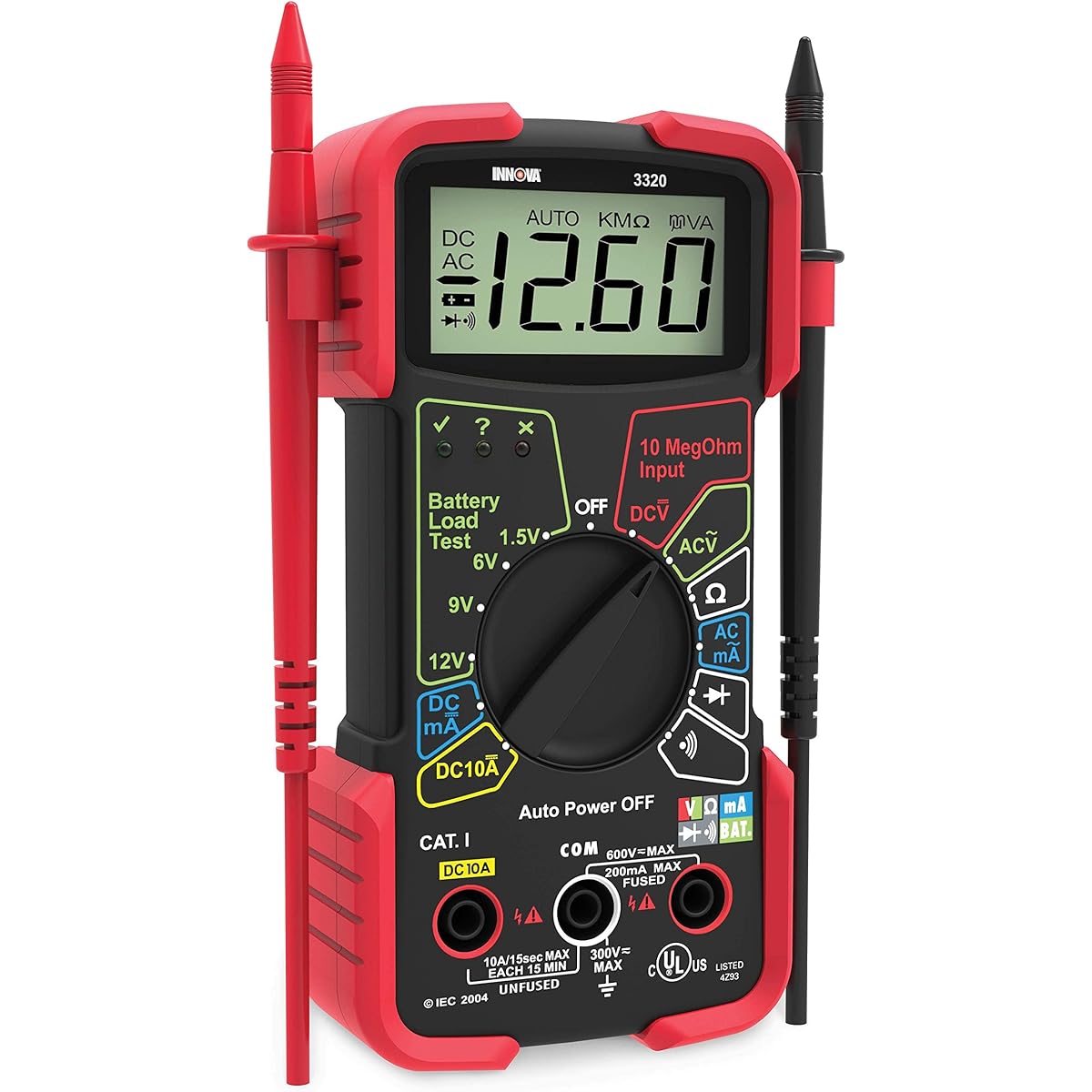 Innova 3320 Auto-Ranging Digital Multimeter [parallel import]