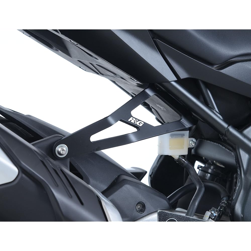 R&G RG-EH0075BK Exhaust Hanger Scarf Hanger CBR250RR (17-) Black Aluminum