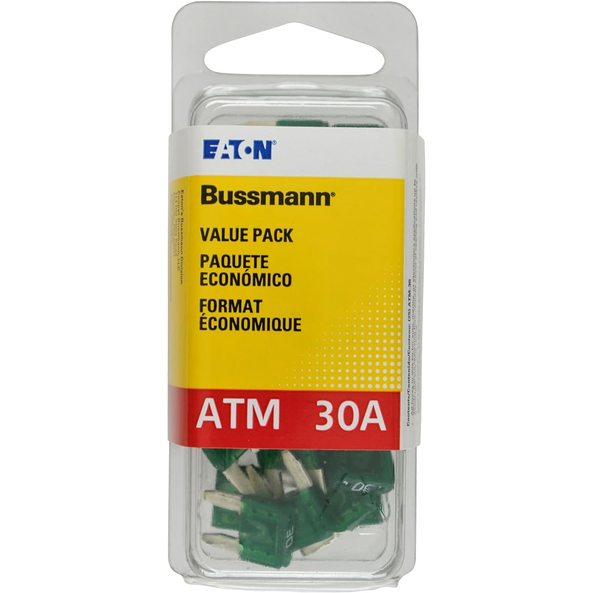 Bussmann (VP/ATM-30-RP) Green 30 Ampare High-speed operation ATM Mini Hughes (25 packs)